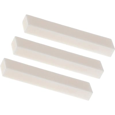 5 stuks gitaarnoten van bot voor elektrische basgitaar, mandoline, banjo en ukelele (52x6x10mm) draagbaar 3pcs white