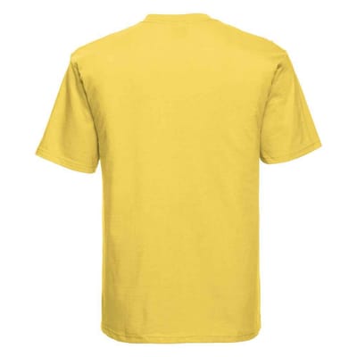 Russell Heren Ringspun Cotton Classic T-shirt (Geel)