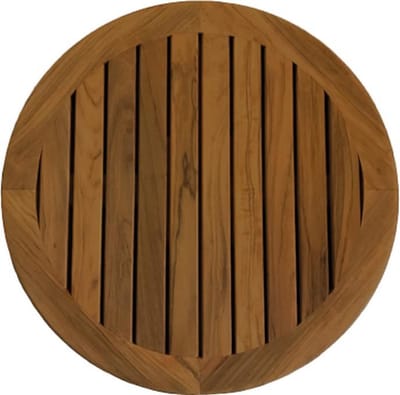 Allpa teakhouten Tafelblad Ø61cm