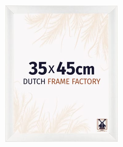 Fotolijst 35x45 cm - MDF - Wit Geveegd - Praag
