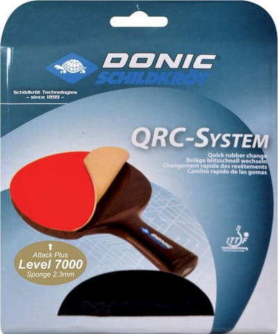Schildkröt tafeltennisrubber QRC Revolution Level 1000-8000 Attack.
