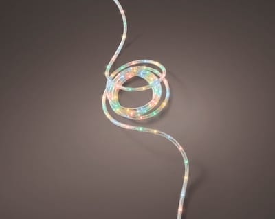Lichtslang / slangverlichting 6M met 144 LED lampjes - multi - div lichtstanden