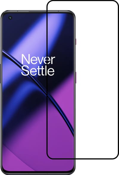 Screenprotector - Geschikt voor OnePlus 11 - Full Cover - Beschermglas - Gehard Glas - Tempered Glass - Screen Protector