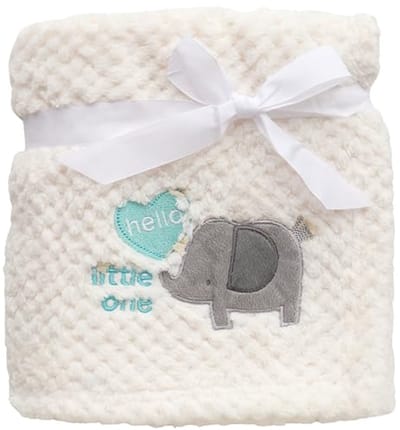 Multifunctionele Babydeken - Warm en Zacht Pluche voor Pasgeborenen - 94 x 72 cm