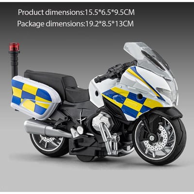 Schaal 1:14 R1250Rt Motorfiets Model Speelgoed Ontsteking Start Race Motor Geluid Licht Metaal Diecast Modellen Speelgoed Miniatuur Collectie