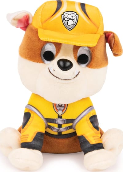 Spinmaster PAW Patrol The Movie Pluche - Rubble 15cm Speelfiguren & personages
