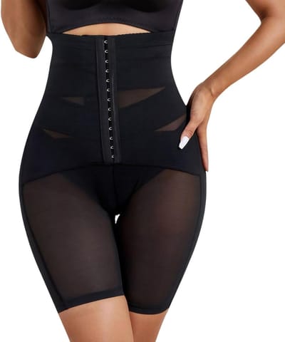 Hoogwaardige Dames Shapewear met Hoge Taille, Corset Ondergoed, Verstelbare Sluiting en Push-Up Effect voor een Strak Silhouet