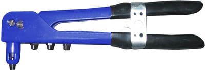 SW-Stahl 42710L blindklinknageltang met verwisselbare mondstukken I 250 mm popnageltang voor blindklinknagels I klinkgereedschap