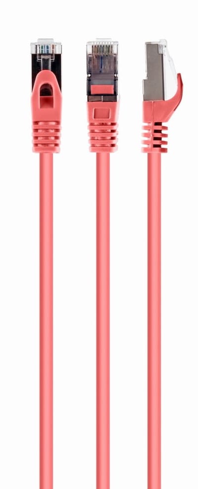 FTP Cat6 patchkabel, 3 m, roze