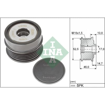 Schaeffler Ina Generator vrijloop INA 535 0372 10