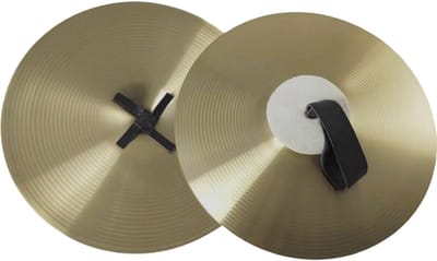 Cymbalen Set - Oefen Cymbals - Muziek Maken - Duurzaam Alloy - 7.8 Inch - Goud
