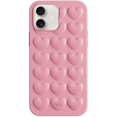 xoxo Wildhearts Heartbreaker Pink telefoonhoesje - Geschikt voor iPhone 11 - Heart case - Hoesje met hartjes patroon - Case met hart - verstevigde backcover - Roze