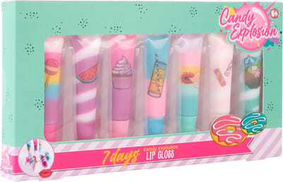 Candy Explosion - Lipgloss Swirl, 7 st.