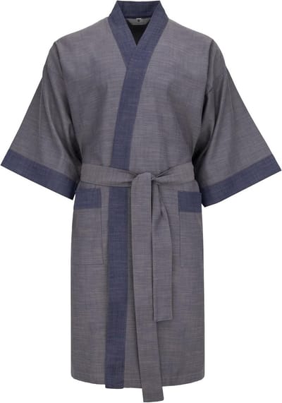 Luxe Heren Kimono Badjas 100% Katoen - Comfortabele Morgenjas