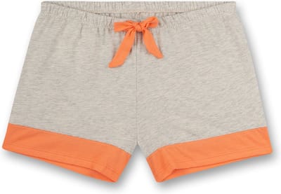 Sanetta pyjamabroek meisje Solid Grey maat 152