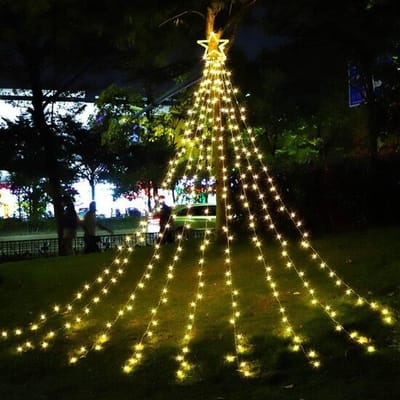 Groenovatie LED Kerstverlichting Lichtketting - Kerstboom - 320 Lampjes - 4 x 3 Meter - Warm Wit