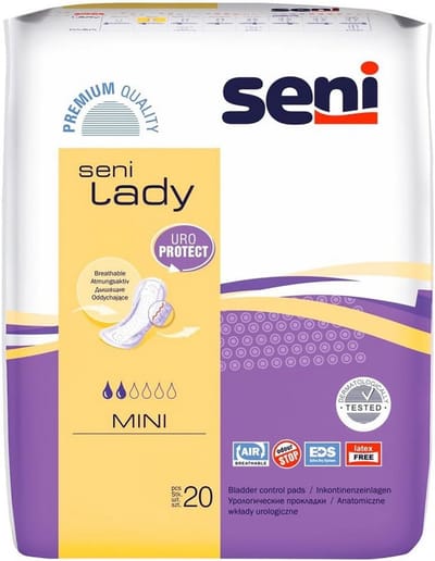 Slanke Mini Einlagen voor Dames - 20 Stuks