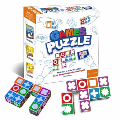 Meedeer Match Madness Bordspel-Bordspellen-Bordspel-Visueel matchingspel met twee standen-om problemen op te lossen-leuk voor volwassenen en familie