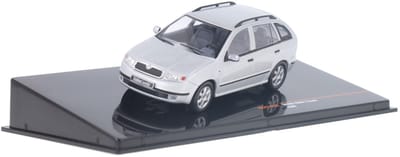 Ixo - Skoda Fabia I Combi 2000 Zilver - 1:43