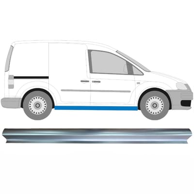 Reparatie dorpel voor Volkswagen Caddy 2004-2020 / Links = Rechts (symmetrisch)
