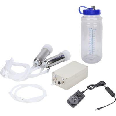 Mini machine à traire électrique portable à impulsions sous vide pour vaches et bovins