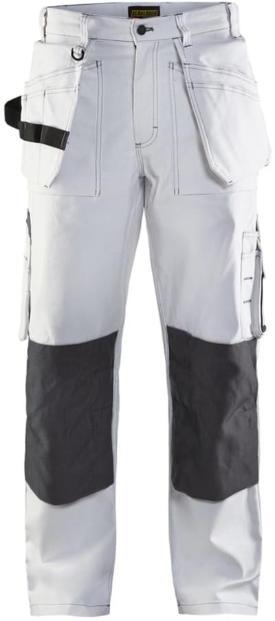 Blaklader Schilders Werkbroek 1531-1210 - Wit/Donkergrijs - C50