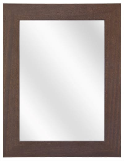 Spiegel met Brede Houten Lijst - Koloniaal - 40x60 cm