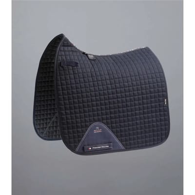 Dressuurmat voor paarden in effen katoen Premier Equine Close Contact