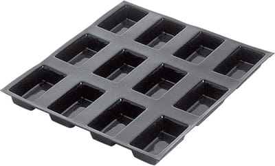 siliconen Vorm 12 Minicakes FLEXIPAN® ORIGIN 89*46*25 mm