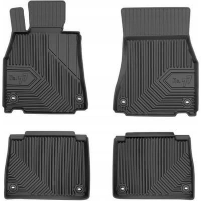 FROGUM 77 Automatten - Geschikt voor LEXUS LS III (2000-2006) - TPE Rubber - Zwart