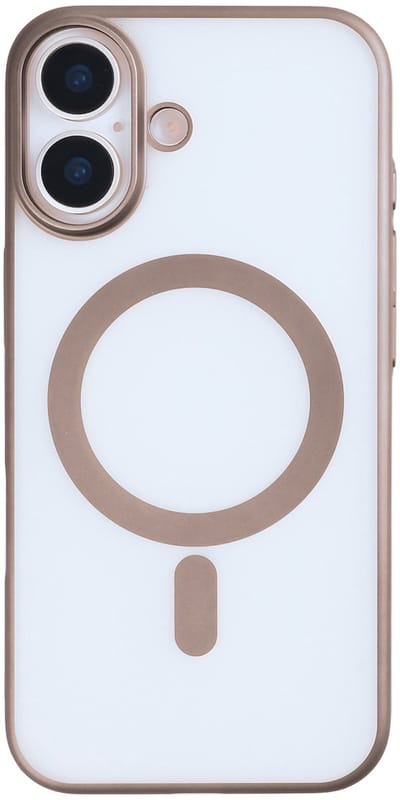 Rixus Instinct Mag Case For iPhone 17 Desert Titanium