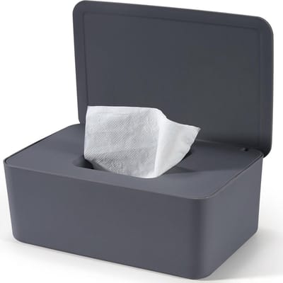 Vochtig-doekjes Box met Deksel - Opbergdoos voor Babydoekjes en Vochtig Toiletpapier