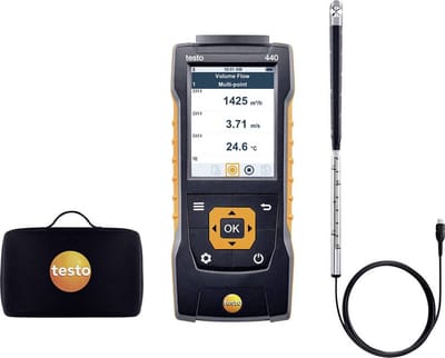 testo 440 Set 16 mm Windmeter