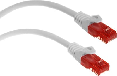 LAN PRO NETWERKKABEL. ETHERNET RJ45 UTP CAT6 1M Maclean MCTV-301 W