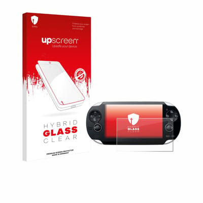 upscreen - Screenprotector voor Sony Playstation PS Vita - Folie Beschermfolie Beschermglas transparant