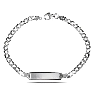 Juwelier Zwartevalk zilveren plaatarmband met gourmet schakel - 23.124-4.2/19,5cm