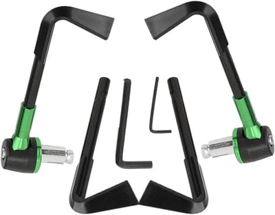 Motor Handvat Beschermers - Remhendel Bescherming - Rijveiligheid Verbeteren - Universele Pasvorm - 22 Mm - Groen