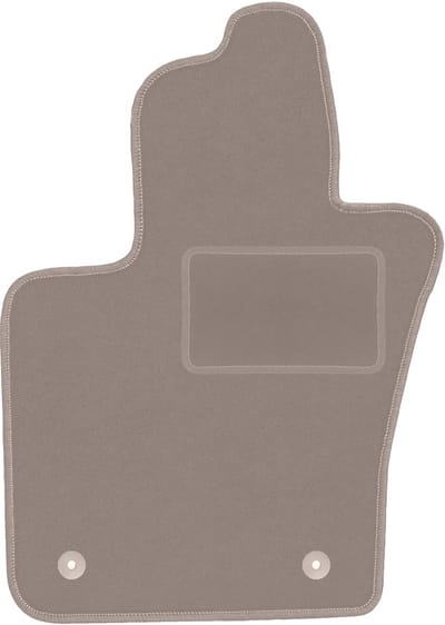 Beige bestuurdersmat voor: Fiat 500X crossover (2014-2018)