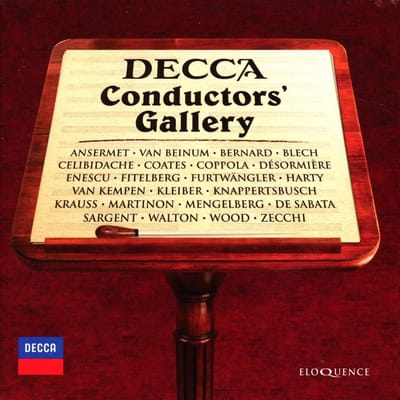 Carlo Zecchi, Sir Malcolm Sargent, Victor De Sabata, Willem Mengelberg, Jean Martinon - Decca Conductors Gallery (21 CD)