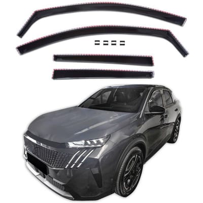 Wind deflectors - Peugeot 3008 / E-3008 (sinds 2023) - 4 stuks - Aerodynamisch - Eenvoudige montage
