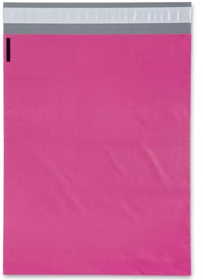 Verzendzakken Kleding - Postzakken Pakketten - Veilig Verzenden - Waterdicht Scheurvast - 32x45cm 50 stuks - Roos