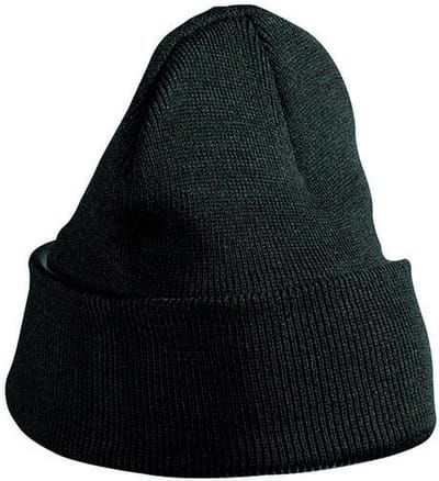 Myrtle Beach - Unisex Gebreide Muts (Zwart)