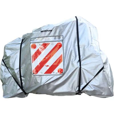 Oxford De Luxe Volledig Gesloten Fietshoes voor Camper en Caravan - Geschikt voor 1-2 (Elektrische) Fietsen - NL104 - L 194 x B 50 x H 123 cm