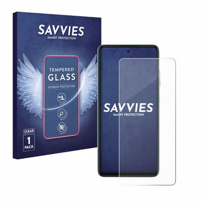 Savvies - Glas Screenprotector voor Samsung Galaxy A52 / 5G - Gehard Beschermglas 9H