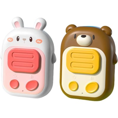 500M Kinderen Walkie Talkies Draadloos Elektronisch Speelgoed Intercom Ouder Kind Communicatie Buitenspeelgoed voor Kinderen Cadeau yellow