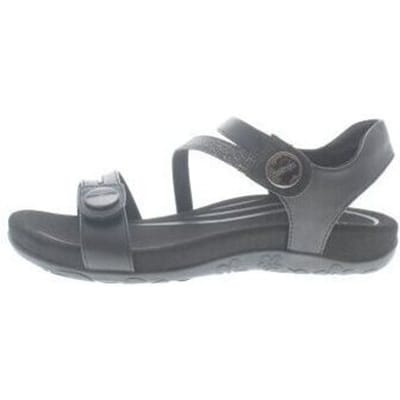 Platte sandalen Aetrex Jess QTR STRAP