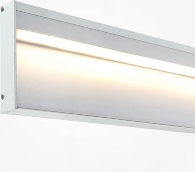 Aluminium profiel plint zilver 2M voor LED strip 10mm - Aluminium - Zilver - SILUMEN
