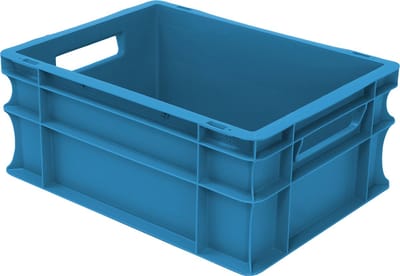 Alpac Stapelbak - Opbergbak - 400 x 300 x 170 mm - 15L - Blauw