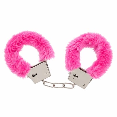 Pluche Handboeien Roze - Verstelbaar