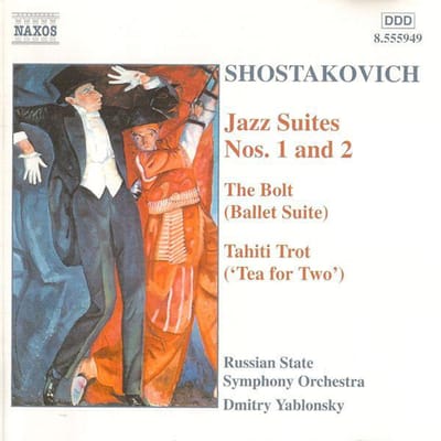 CD DMITRI SHOSTAKOVICH - RUSSIAN STATE - Jazz Suites Nrs. 1 En 2 8555949 Naxos 2002 Europa ObiJazz Gebruikt